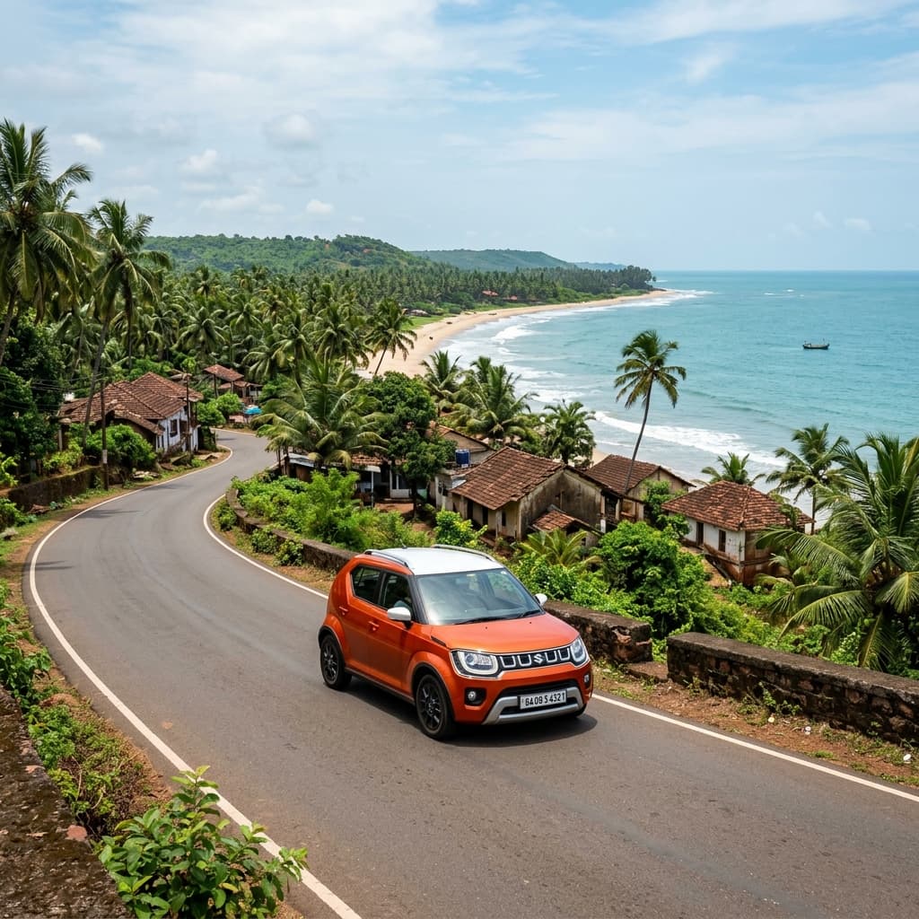 Maruti Ignis (Automatic) self drive rental in Goa