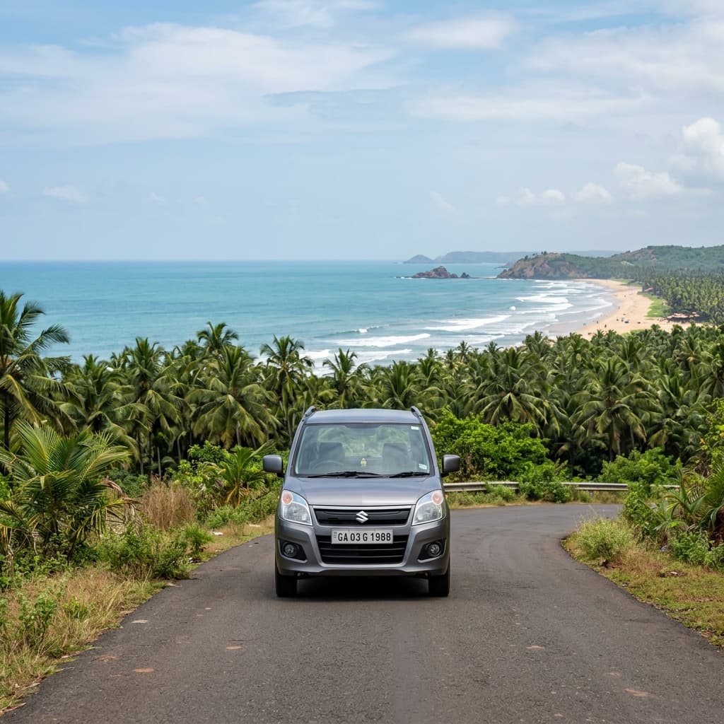 Maruti WagonR (Manual) self drive rental in Goa